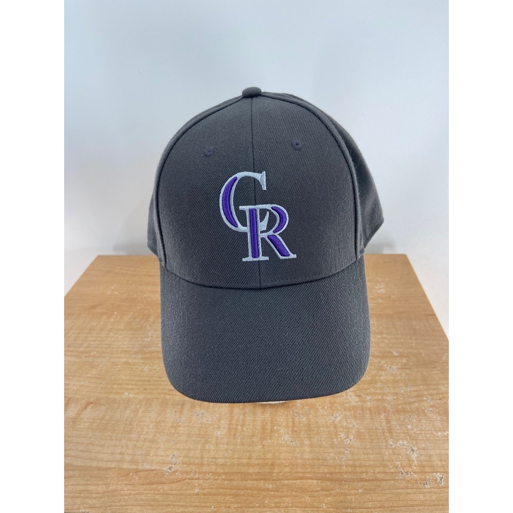 47 Brand Colorado Rockies MLB Baseball Cap Charcoal Grey Adjustable Hat OSFA